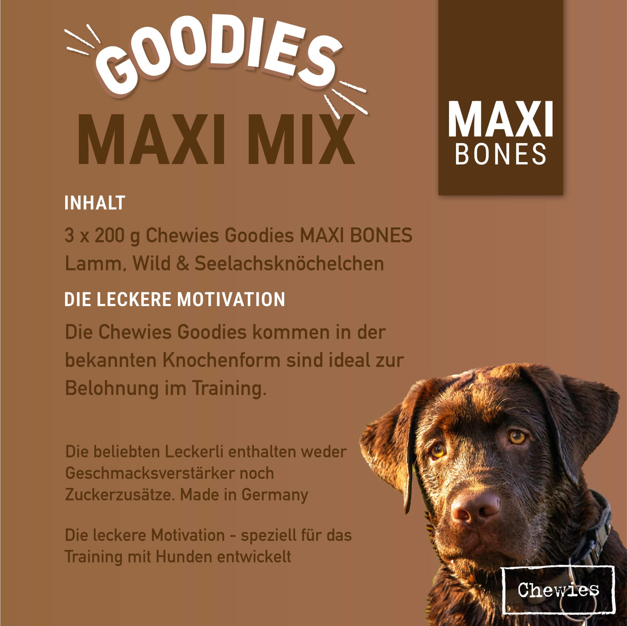 chewies-maxi-mix-hundeleckerli-kn-chelchen-lamm-wild-lachs-3-x-200-g-soft-snacks image 5