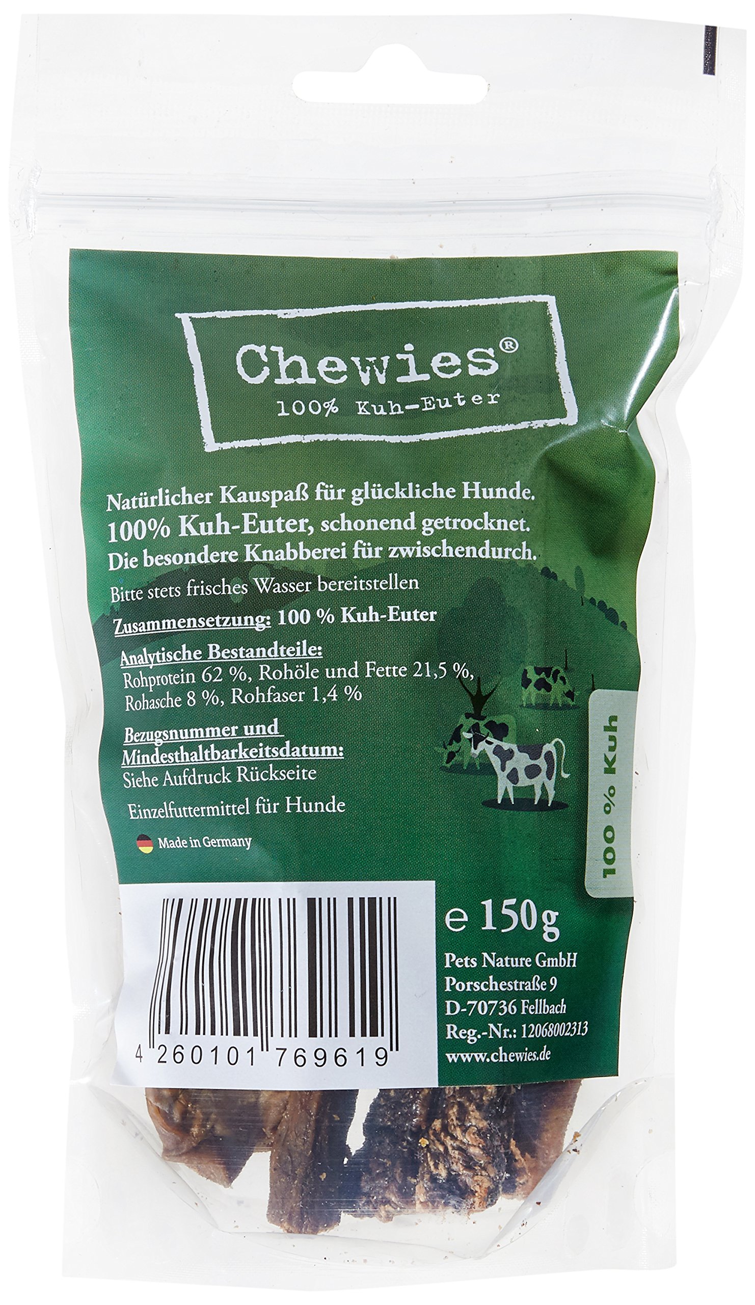 chewies-h-hnerfl-gel-kauspa-8-x-150-g-1-2-kg-nat-rlicher-h-hner-kausnack-f-r-hun image 3