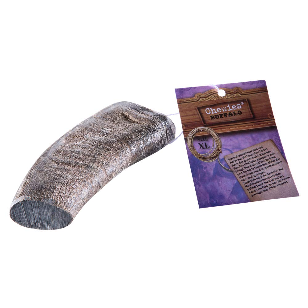 chewies-b-ffelhorn-gef-llt-gr-e-m-kauhorn-vom-wasserb-ffel-f-r-hunde-bis-15-kg image 5