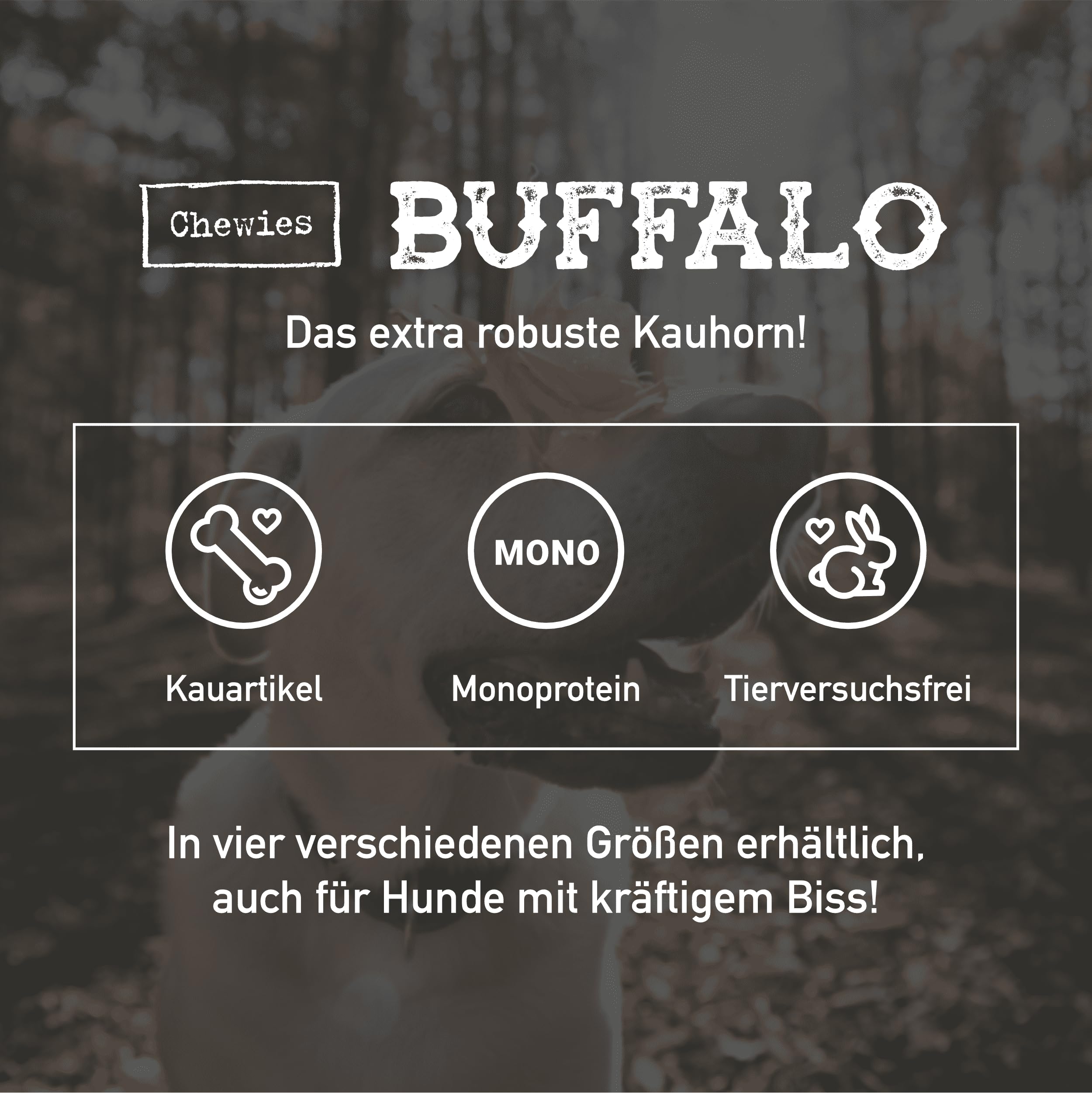 chewies-b-ffelhorn-gef-llt-gr-e-m-kauhorn-vom-wasserb-ffel-f-r-hunde-bis-15-kg image 2